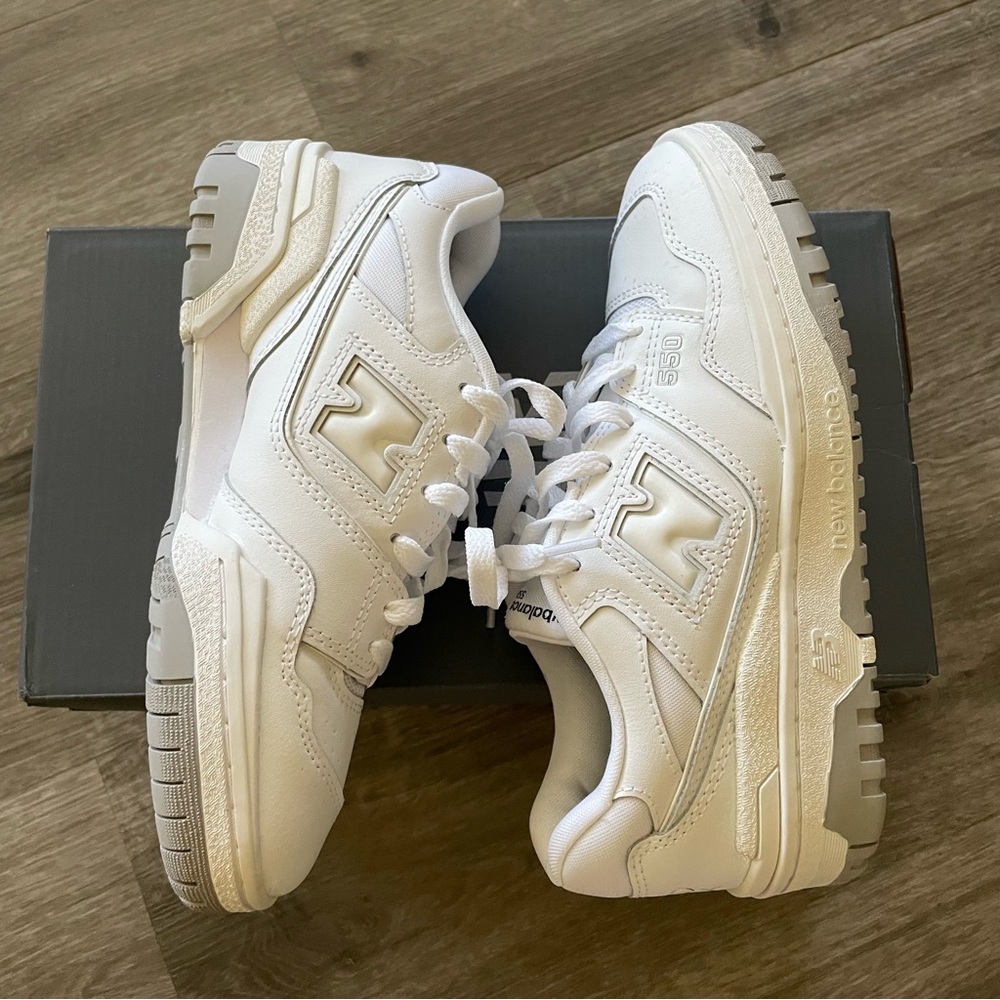 New Balance 550 White Sneakers